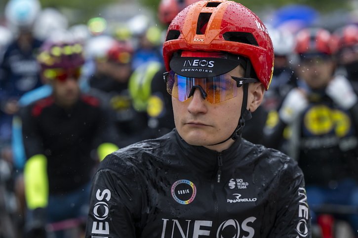 Carlos Rodriguez est le vainqueur du Tour de Romandie 2024 © KEYSTONE/EPA/JEAN-CHRISTOPHE BOTT