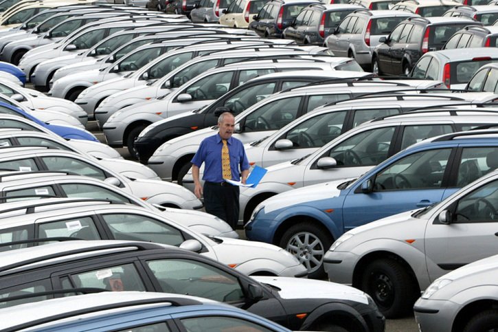 Au total, 243'102 voitures ont été immatriculées en Allemagne, soit 19,8% de plus qu'en avril 2023. (archive) © KEYSTONE/AP/HERMANN J. KNIPPERTZ