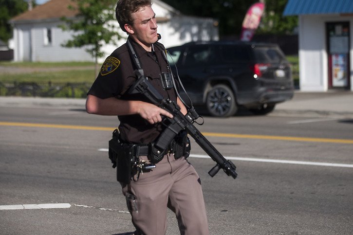 Les tirs ont eu lieu à Rochester Hills, dans la banlieue de Detroit. © KEYSTONE/AP/Katy Kildee