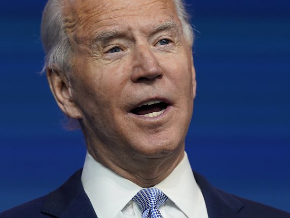Joe Biden s'est déjà entretenu avec plus de vingt dirigeants étrangers. © KEYSTONE/AP/Carolyn Kaster
