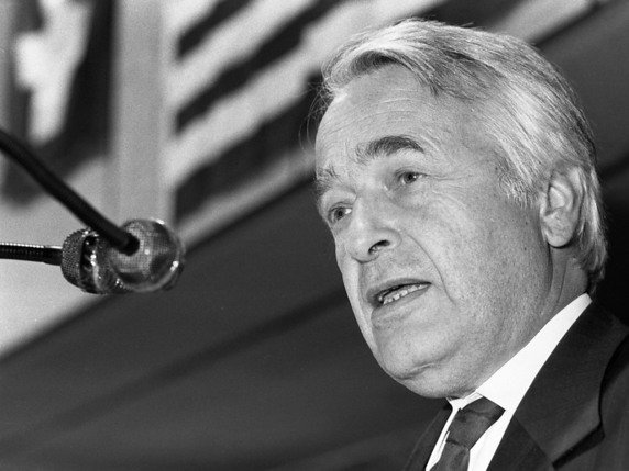 Franz Blankart a dirigé notamment l'Office fédéral des affaires économiques extérieures (OFAEE) de 1986 à 1998. © KEYSTONE/STR
