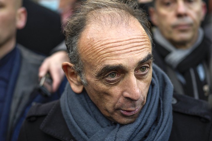 Le polémiste français d'extrême droite Eric Zemmour a été condamné plusieurs fois par la justice (archives). © KEYSTONE/AP/Daniel Cole