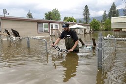 Des pluies torrentielles s'abattent sur l'Ouest canadien