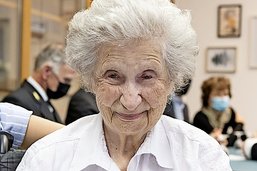 Lucette Thévoz fête ses 100 ans