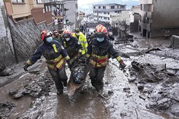 Equateur: le bilan des inondations monte à 24 morts et 12 disparus
