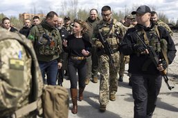 Irène Kälin reçue à Kiev: «La Suisse aidera l'Ukraine à se reconstruire»