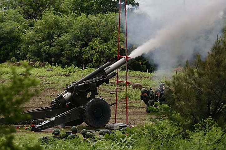 L'exercice de l'arme taïwanaise s'est déroulé à Pingtung (archives). © KEYSTONE/EPA/RITCHIE B. TONGO