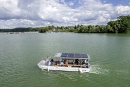 Le bateau solaire encore en service
