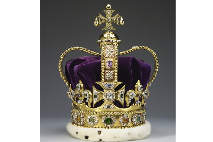 La couronne de Saint Edouard est exposée à la tour de Londres (archives). © KEYSTONE/AP