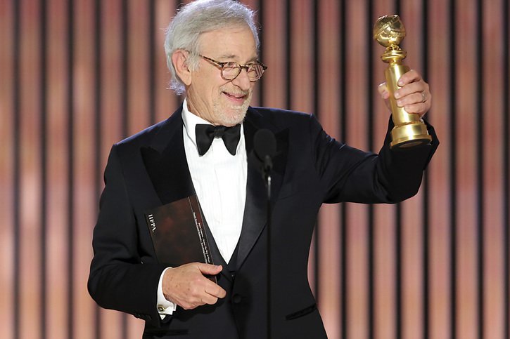 Steven Spielberg a remporté deux Golden Globes avec "The Fabelmans". © KEYSTONE/AP/Rich Polk