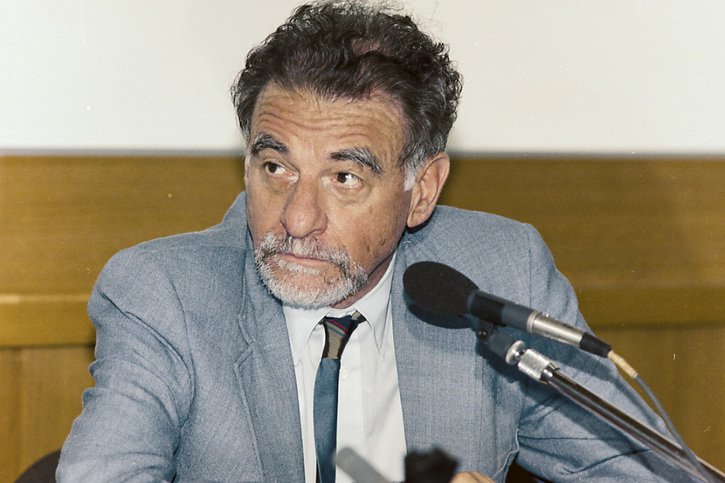 Karl Alex Müller avait 50 ans lorsqu'il a reçu le prix Nobel (archives). © KEYSTONE/STR