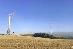 JPF-Ducret réalise un demi-mât d'éolienne en bois
