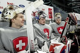 Swiss Ice Hockey Games, «un sacré défi pour» les gardiens de l'équipe suisse