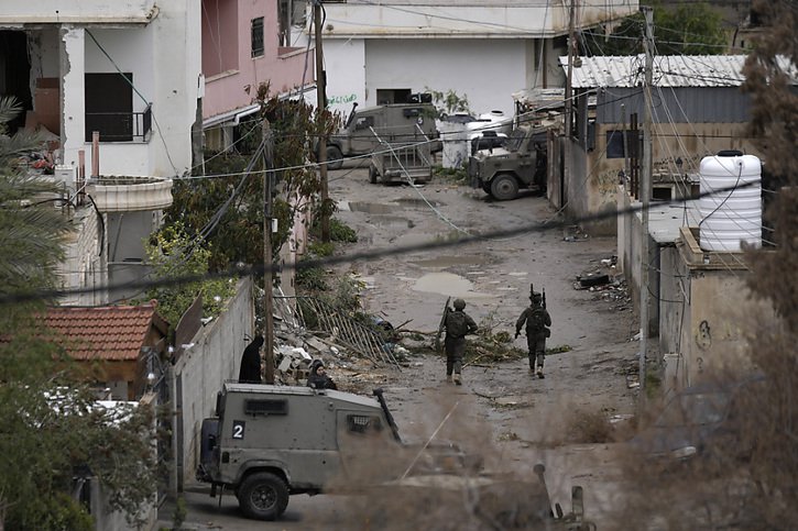Les autorités locales palestiniennes ont dénoncé un "siège" imposé à la ville de Jéricho par les forces israéliennes depuis une attaque menée le 28 janvier. © KEYSTONE/AP/Majdi Mohammed