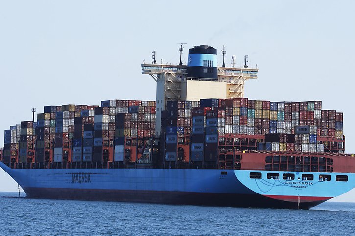 Maersk a tiré parti du très fort rebond post-Covid et de la hausse des prix (archives). © KEYSTONE/AP/STEVE HELBER