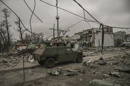 Un véhicule militaire suisse repéré en Ukraine
