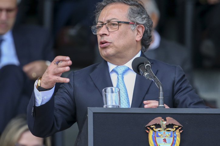 Sous l'impulsion du président de gauche Gustavo Petro, élu à l'été 2002, le gouvernement colombien négociait depuis plusieurs mois avec l'ELN (archives). © KEYSTONE/AP/John Vizcaino