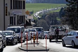 Fermetures et perturbations de routes en Veveyse, Gruyère, Singine et Sarine