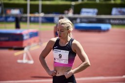 Coralie Ambrosini bat son record fribourgeois du 100m