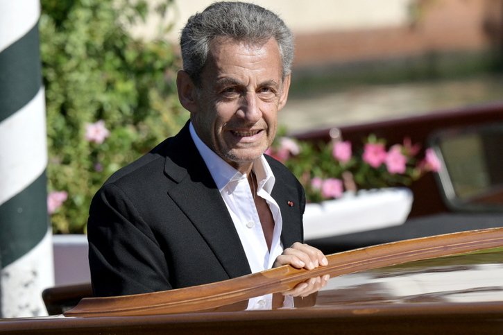 Nicolas Sarkozy, 68 ans, promeut actuellement son dernier livre "Le temps des combats" (archives). © KEYSTONE/EPA/ETTORE FERRARI
