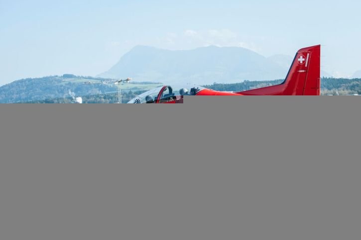 L'avion accidenté est un PC-21 du constructeur suisse Pilatus (archives). © Schweizer Armee