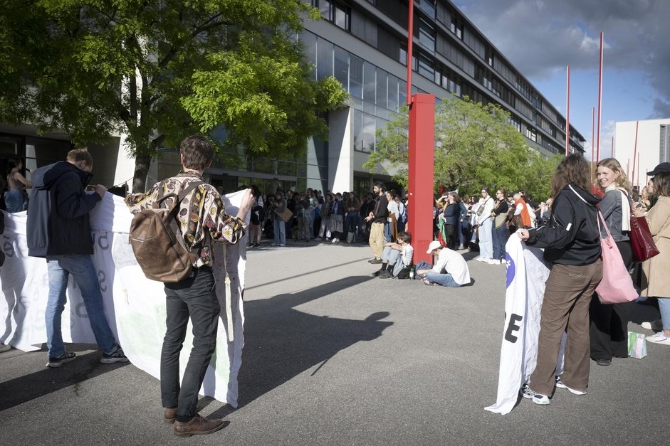 Université de Fribourg: Les étudiants n’abandonnent pas leur combat pour la Palestine