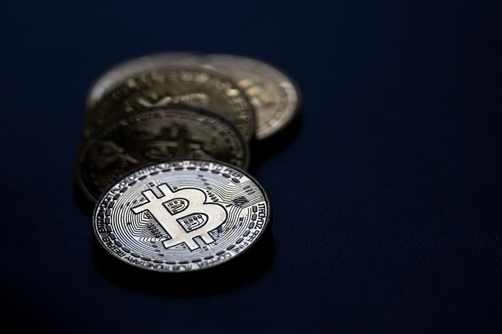 Le 4e "halving" du bitcoin est achevé (archives). © KEYSTONE/dpa/Hannes P Albert