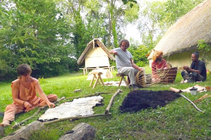 Broye: Un rassemblement préhistorique au Village lacustre de Gletterens