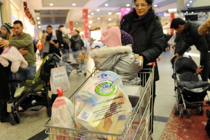 L'augmentation des prix à la consommation en Italie est inférieure à la moyenne de la zone euro. (archive) © KEYSTONE/EPA/TONINO DI MARCO